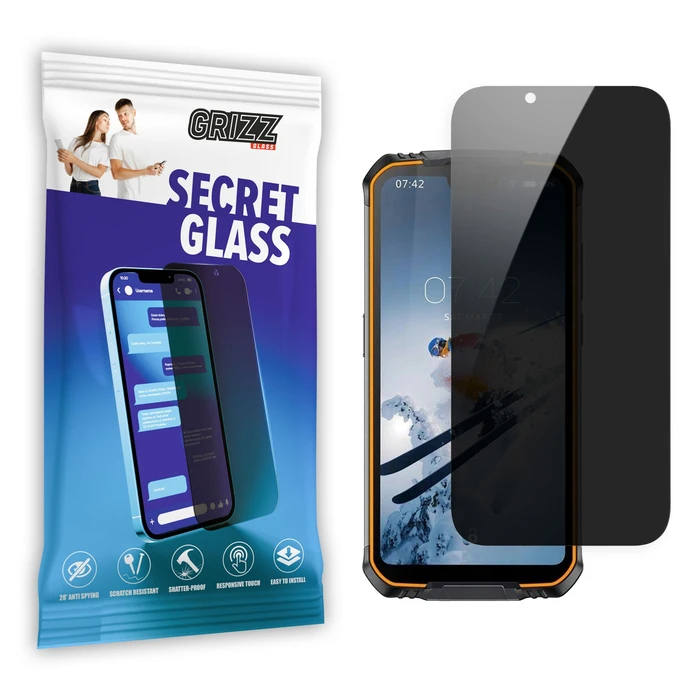 GrizzGlass Matte SecretGlass Doogee S88 Pro