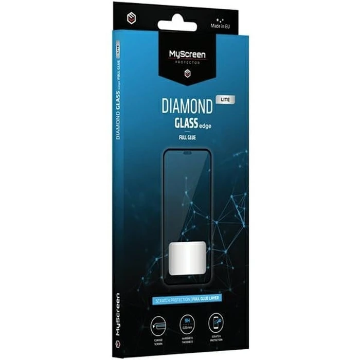 MyScreen Diamond Glass Edge Lite FG Apple iPhone 15 Plus / 14 Plus black Full Glue