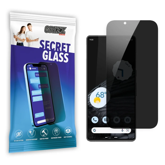 GrizzGlass Matte SecretGlass Google Pixel 5 5G
