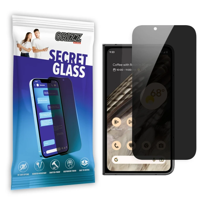 GrizzGlass Matte SecretGlass Google Pixel Fold