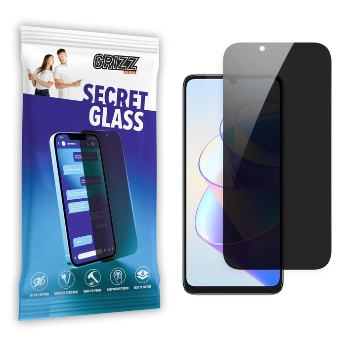 GrizzGlass Matte SecretGlass Honor X7a