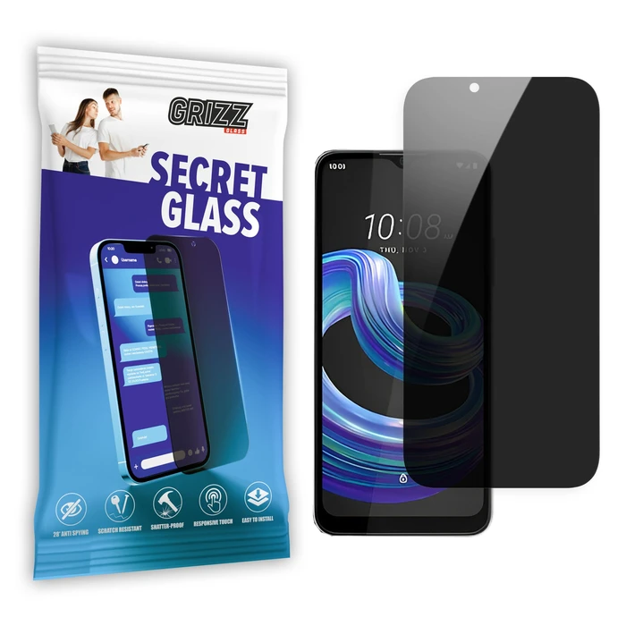 GrizzGlass Matte SecretGlass HTC Wildfire E3 Lite