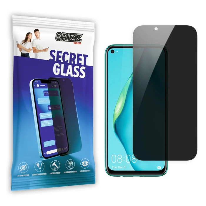 GrizzGlass Matte SecretGlass Huawei P40 Lite
