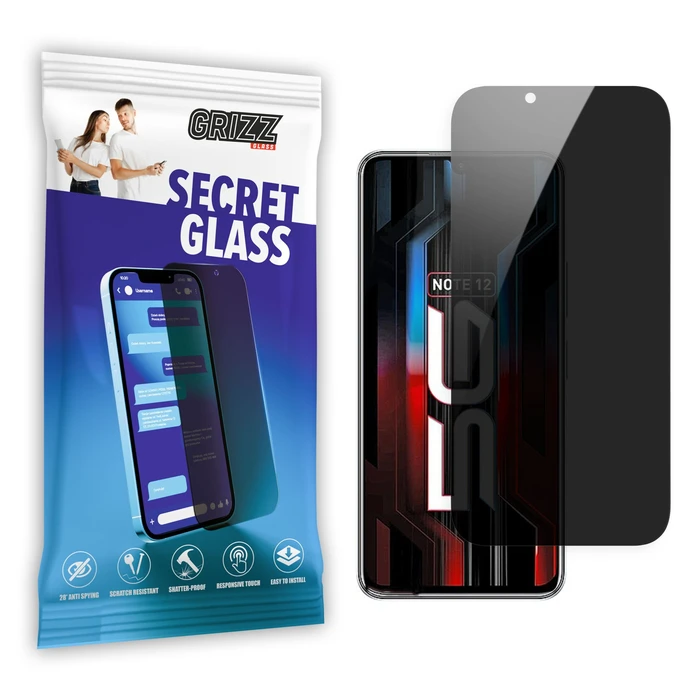 GrizzGlass Matte SecretGlass Infinix Note 12 G96