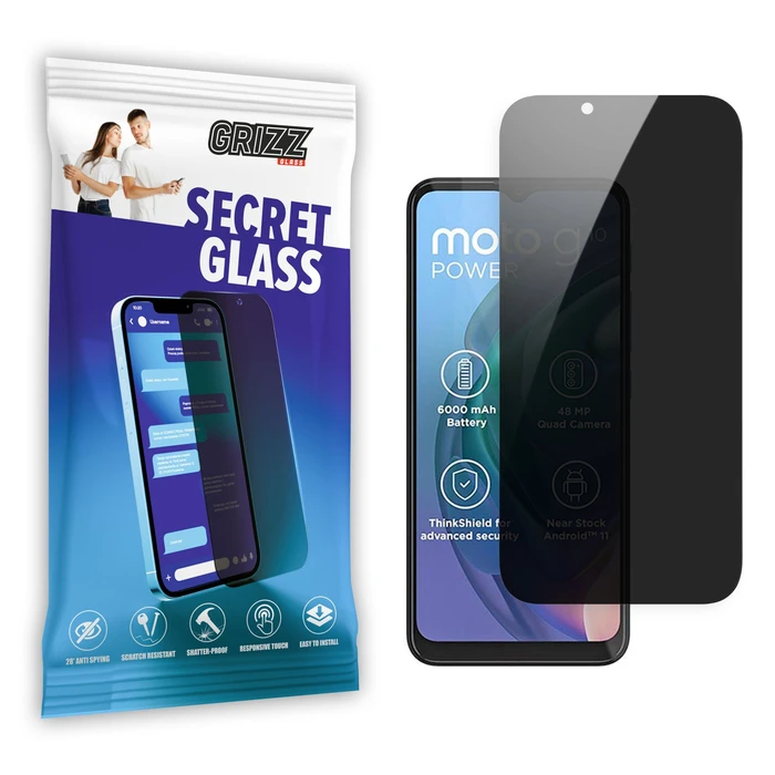 GrizzGlass Matte SecretGlass Motorola Moto G10 Power