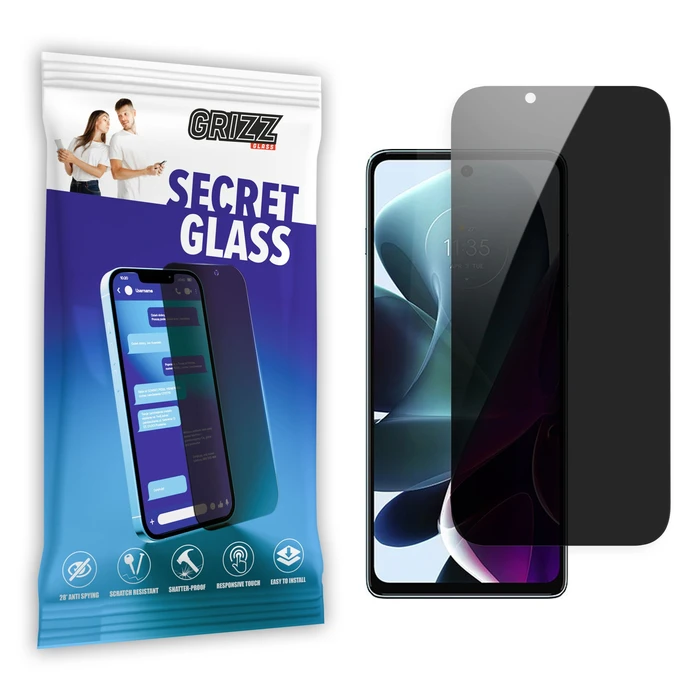 GrizzGlass Matte SecretGlass Motorola Moto G200 5G