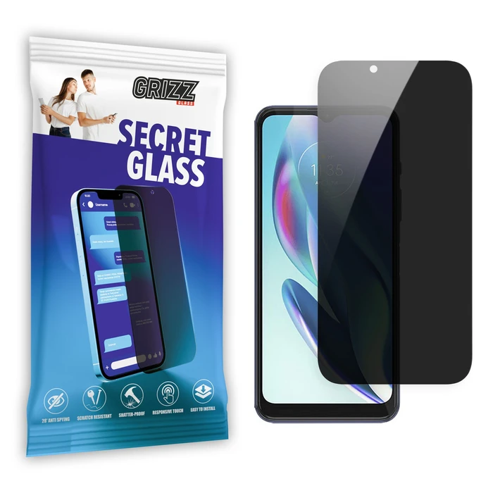 GrizzGlass Matte SecretGlass Motorola Moto G60s