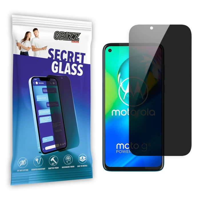 GrizzGlass Matte SecretGlass Motorola Moto G8 Power
