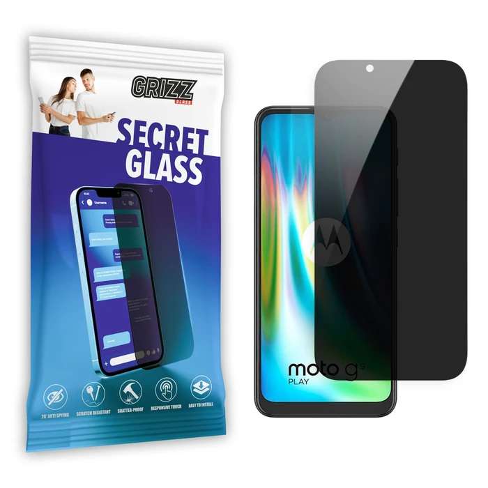 GrizzGlass Matte SecretGlass Motorola Moto G9 Play
