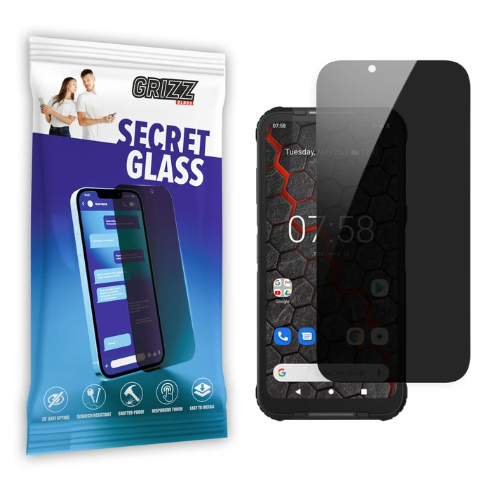GrizzGlass Matte SecretGlass MyPhone Hammer 3