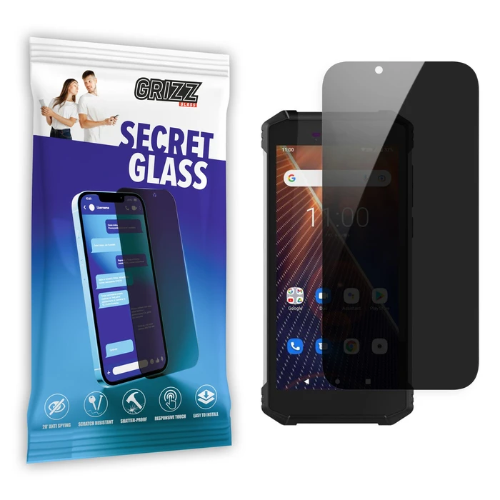 GrizzGlass Matte SecretGlass MyPhone Hammer Delta