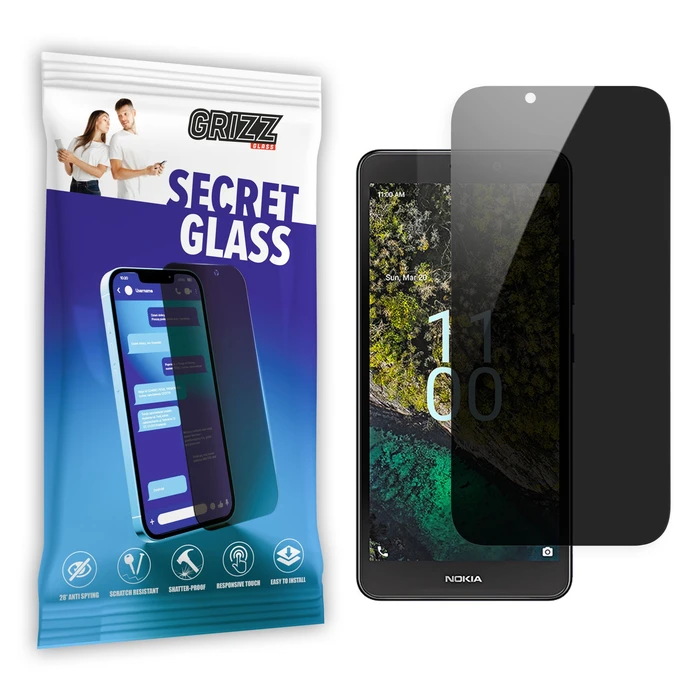 GrizzGlass Matte SecretGlass Nokia C100