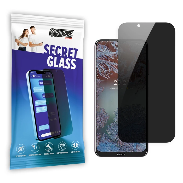 GrizzGlass Matte SecretGlass Nokia G10