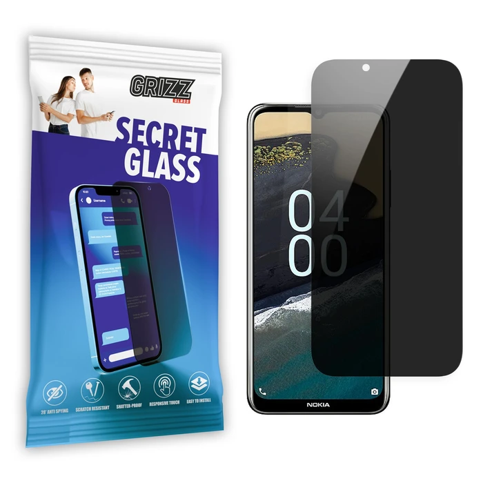 GrizzGlass Matte SecretGlass Nokia G400