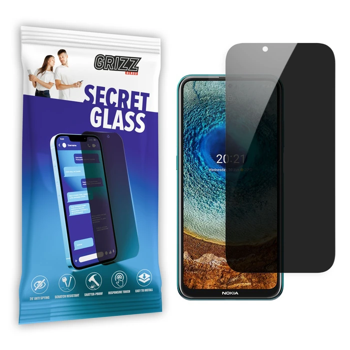 GrizzGlass Matte SecretGlass Nokia X10 5G