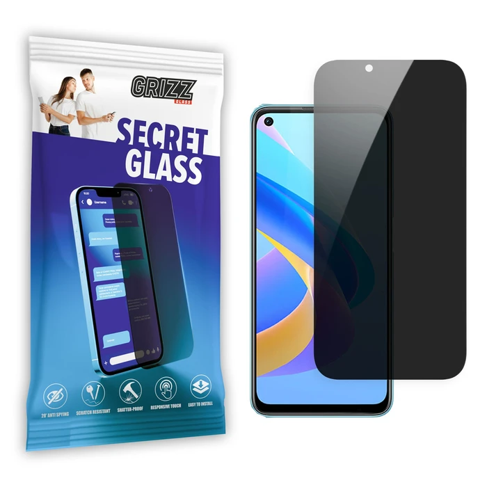 GrizzGlass Matte SecretGlass Oppo A35