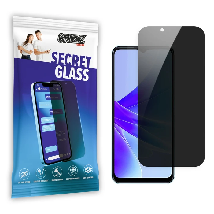 GrizzGlass Matte SecretGlass Oppo A57s