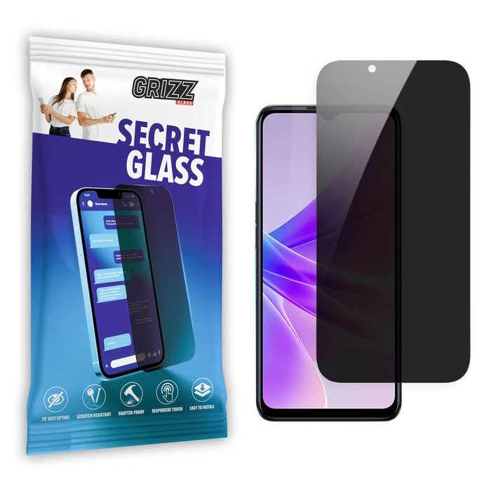 GrizzGlass Matte SecretGlass Oppo A77 4G