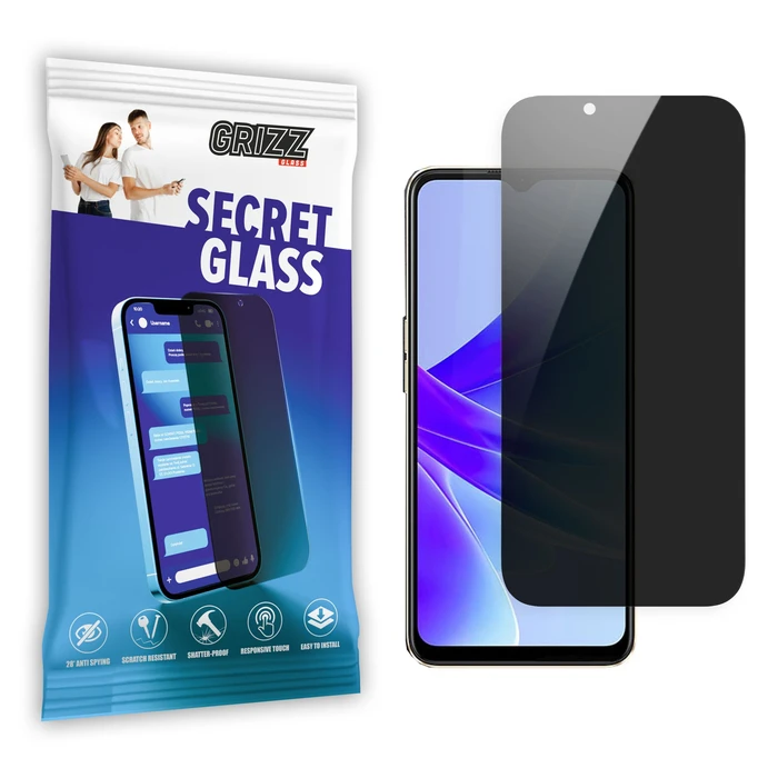 GrizzGlass Matte SecretGlass Oppo A77s