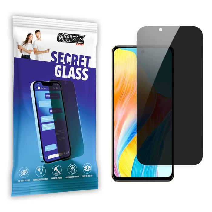 GrizzGlass Matte SecretGlass Oppo F23 5G