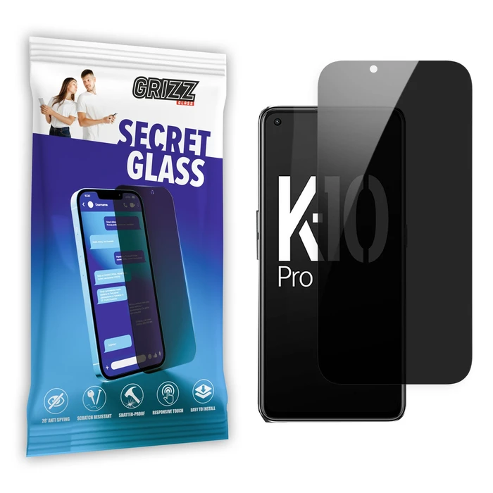 GrizzGlass Matte SecretGlass Oppo K10 Pro