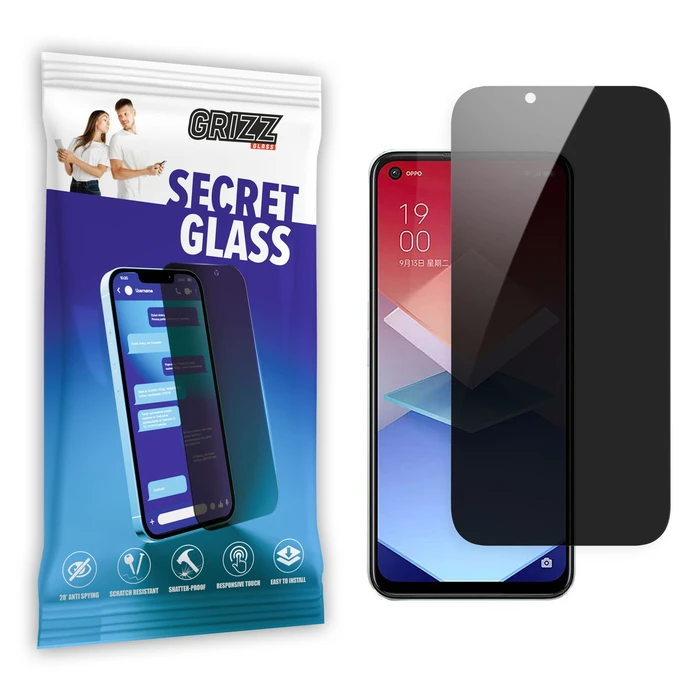 GrizzGlass Matte SecretGlass Oppo K10x
