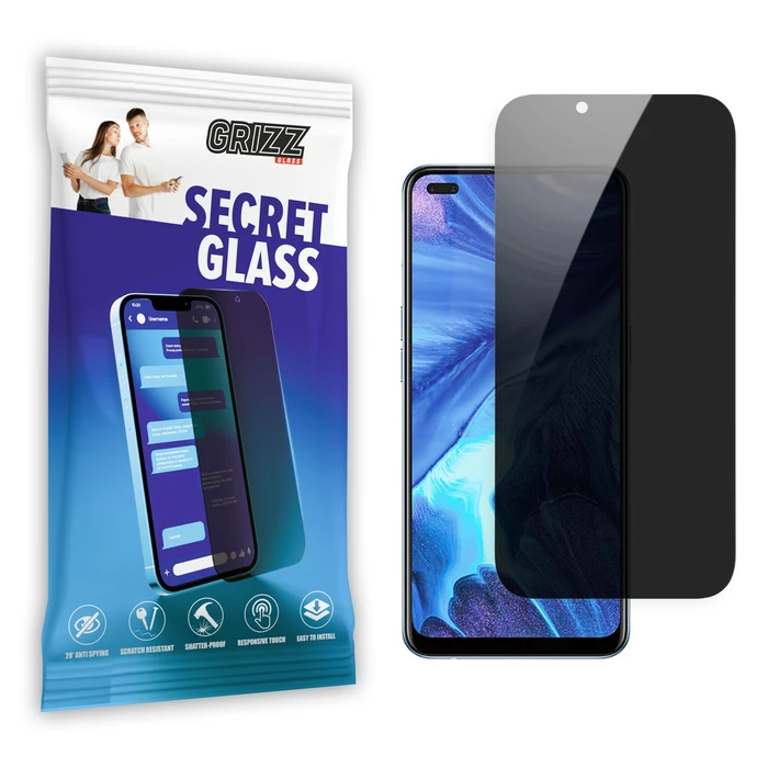 GrizzGlass Matte SecretGlass Oppo Reno 4