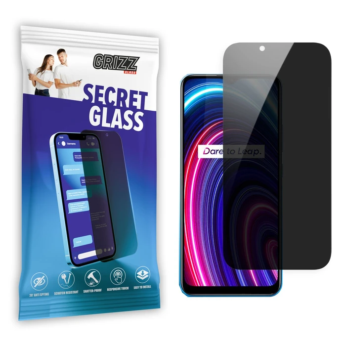 GrizzGlass Matte SecretGlass Realme C25Y