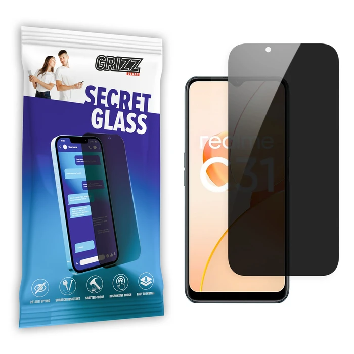 GrizzGlass Matte SecretGlass Realme C31