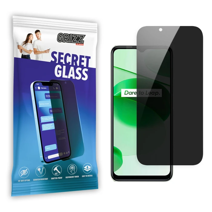 GrizzGlass Matte SecretGlass Realme C35