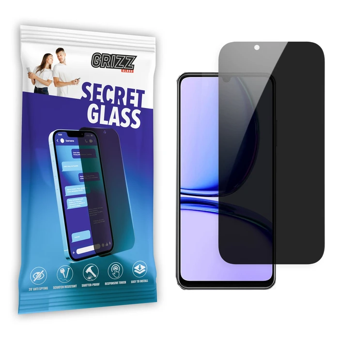 GrizzGlass Matte SecretGlass Realme C53