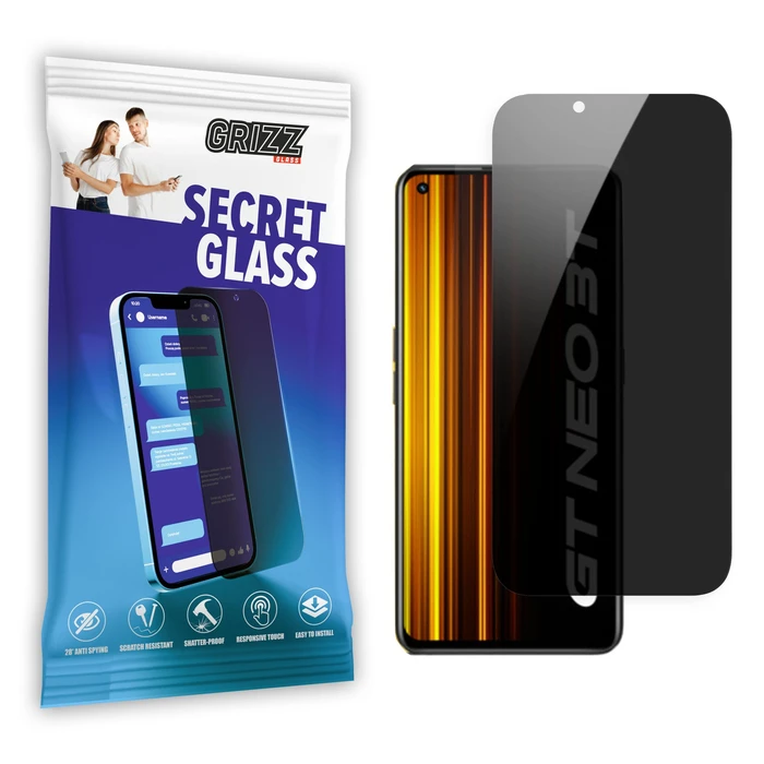 GrizzGlass Matte SecretGlass Realme GT Neo 3T