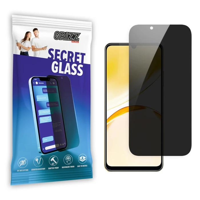 GrizzGlass Matte SecretGlass Realme Narzo N53