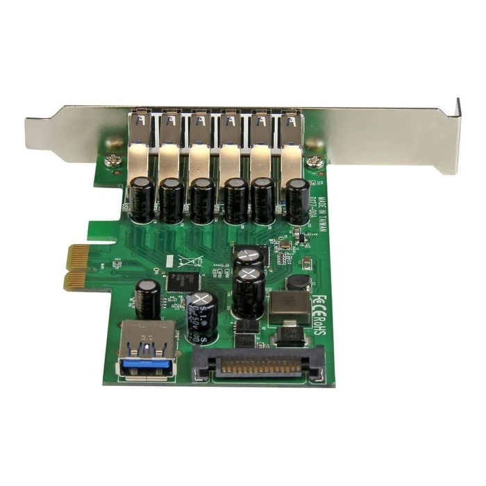 Controller PCIe StarTech.com 7 Port USB 3.0 Card - Interface Card / Controller 6 x External and 1 x Internal