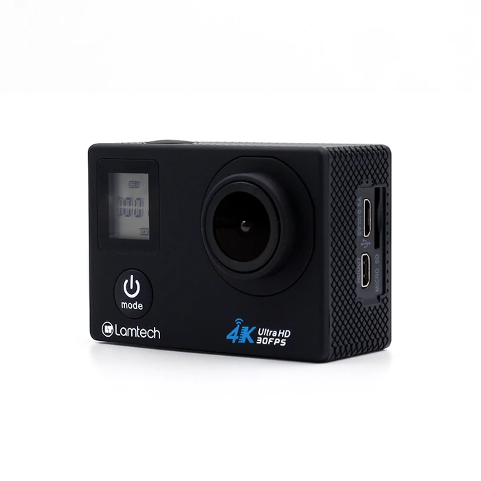 Action Camera Lamtech 4K DUO With Wi-Fi & 2.4G REMOTE CONTROL