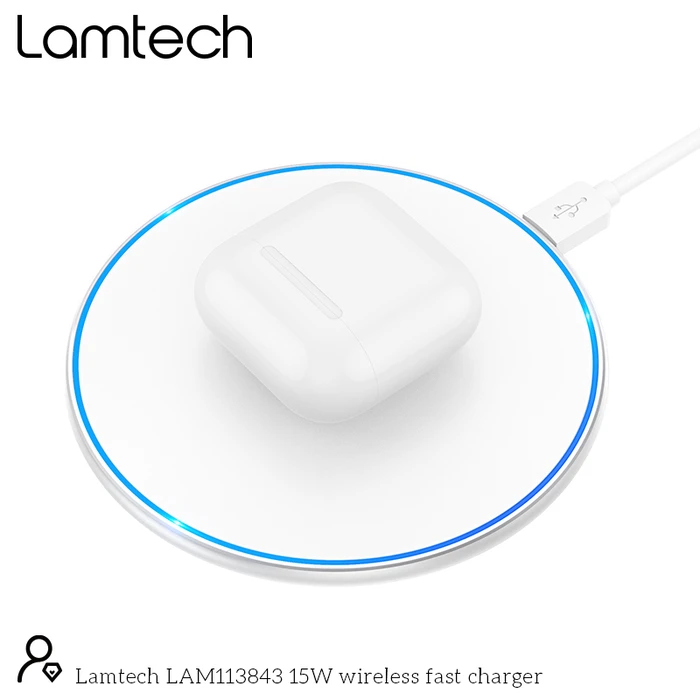 Ασύρματος Φορτιστής Lamtech FAST CHARGER 15W