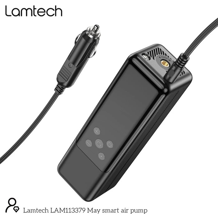Τρόμπα Αυτοκινήτου Lamtech CAR TIRE PUMP DC12V 3.5BAR with LCD SCREEN
