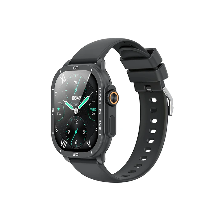 Smartwatch XO J12 AMOLED Αθλητικό Ανθρακί