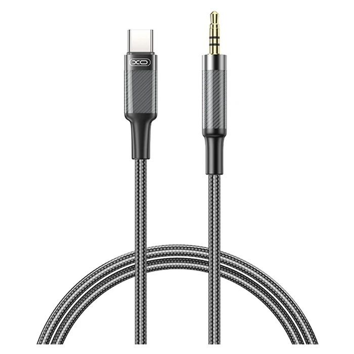 XO Type C to 3.5mm Audio Cable Black
