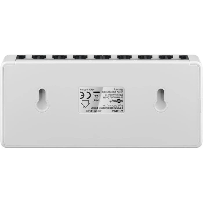 Goobay Gigabit Ethernet Switch 8 Θυρών 64564 Λευκό