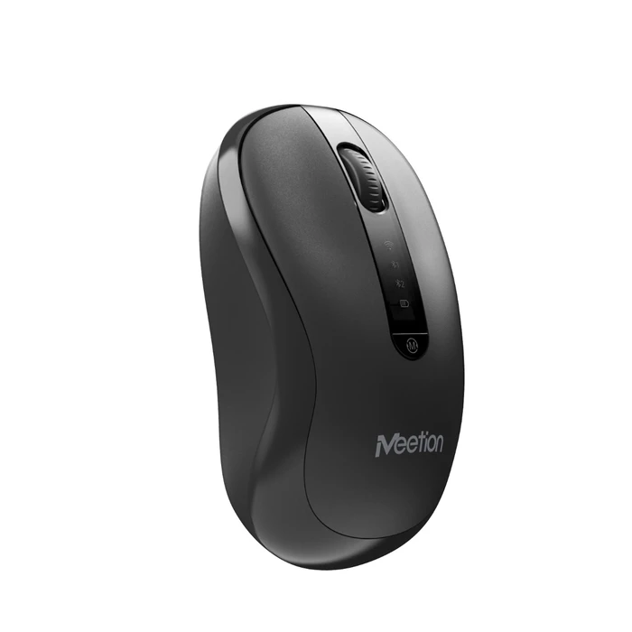 Meetion Ποντίκια Ασύρματο Ποντίκι Office MT-BTM185R με Bluetooth και 2.4G Επαναφορτιζόμενο