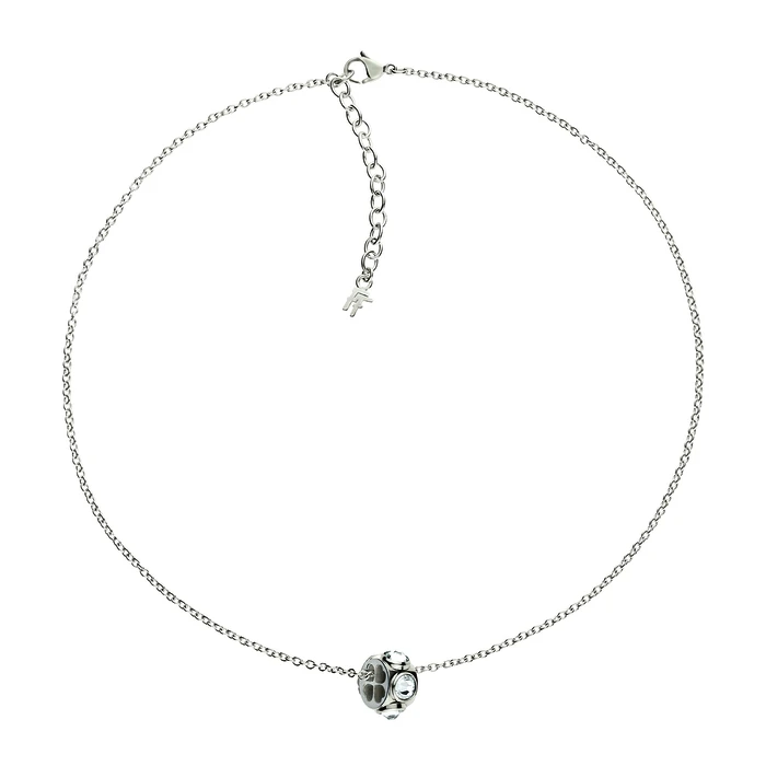 Γυναικείο Κολιέ Folli Follie 3N13F036C (40cm) Silver Plated Silver
