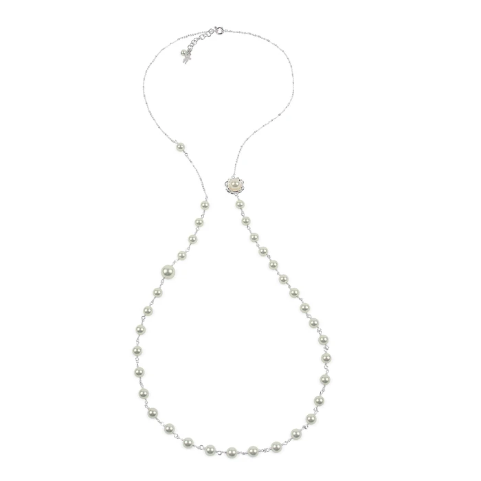 Γυναικείο Κολιέ Folli Follie 3N16F062W (45cm) από Ατσάλι White