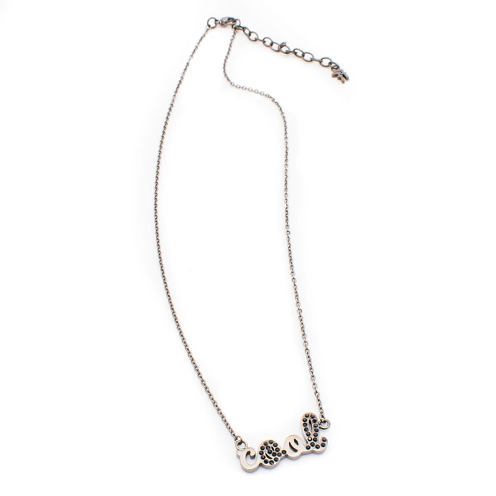 Γυναικείο Κολιέ Folli Follie 3N17To77Ak (10cm) από Ατσάλι Silver