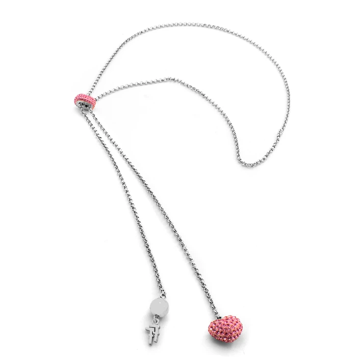 Γυναικείο Κολιέ Folli Follie 3N1F024P (40cm) από Ασήμι Silver