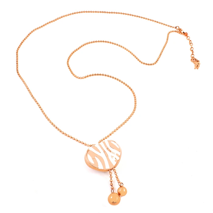 Γυναικείο Κολιέ Folli Follie 3N1T008Rw (35cm) από Ατσάλι Pink