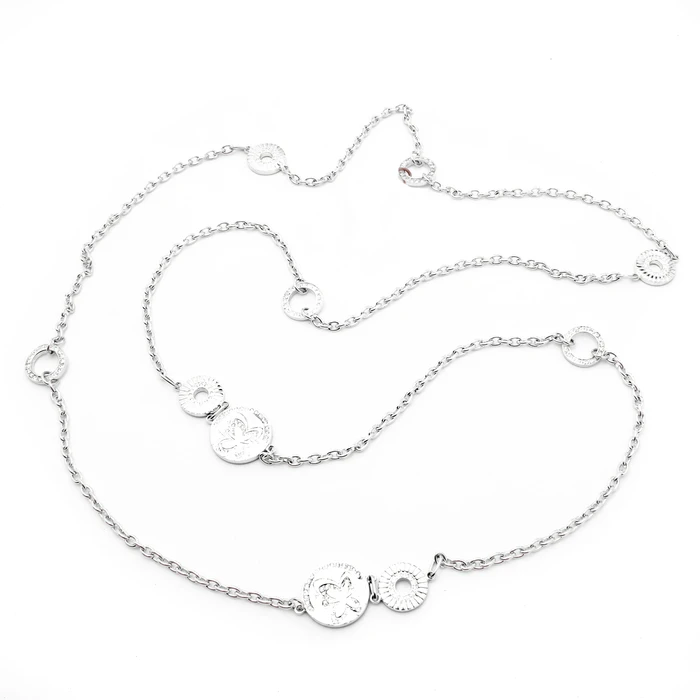 Γυναικείο Κολιέ Folli Follie 3N8F181C (60cm) από Ατσάλι Silver