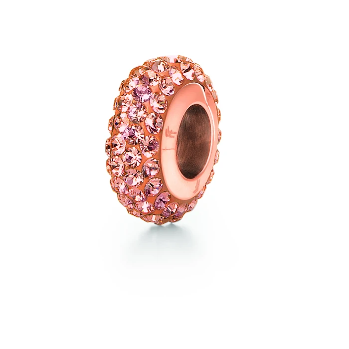 Γυναικείο Charm Folli Follie 3P0T024Rs (1cm) από Ασήμι Pink Gold