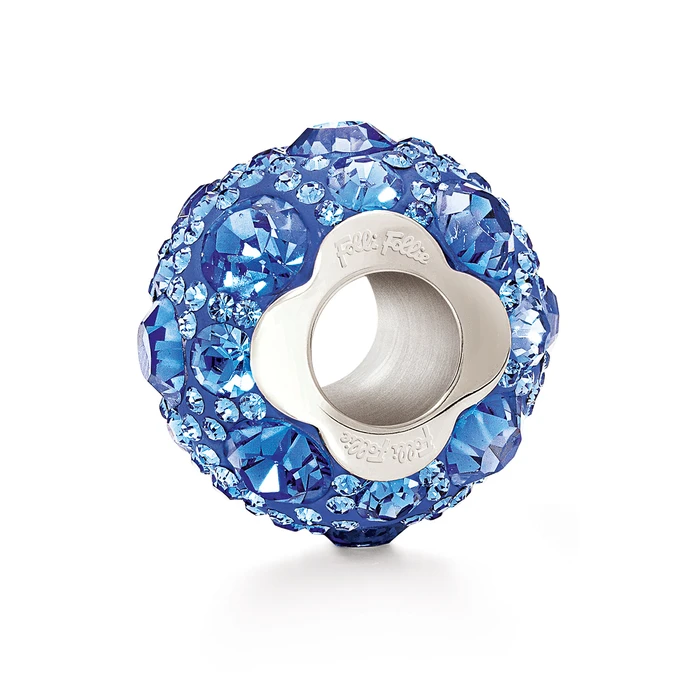 Γυναικείο Charm Folli Follie 3P13F018U (1cm) από Ασήμι Blue