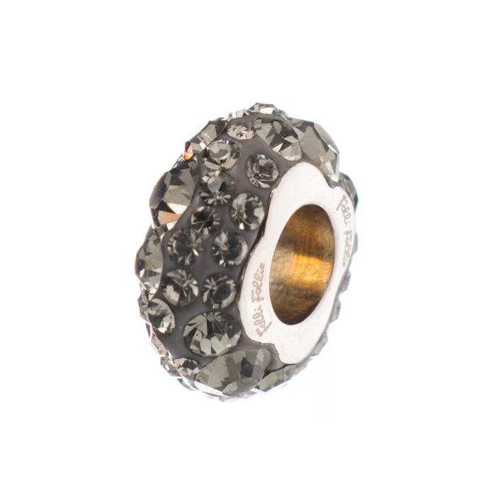 Γυναικείο Charm Folli Follie 3P13F020A (1,5cm) από Ασήμι Gray